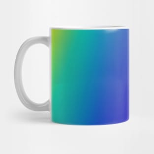 red blue green abstract texture pattern Mug